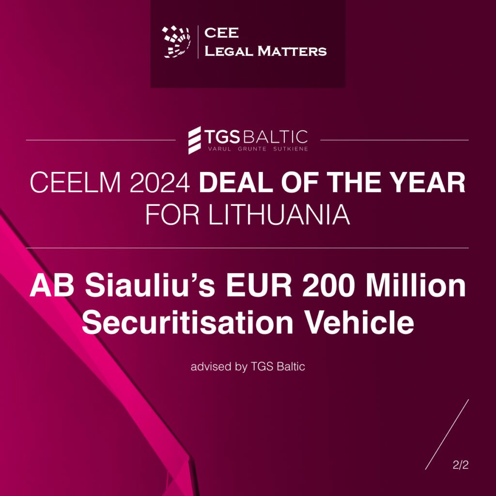 CEE Legal Matters 2024 Deal of the Year for Latvia and Lithuania