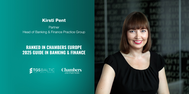 TGS Baltic ranked in Chambers and Partners Fintech 2025 guide