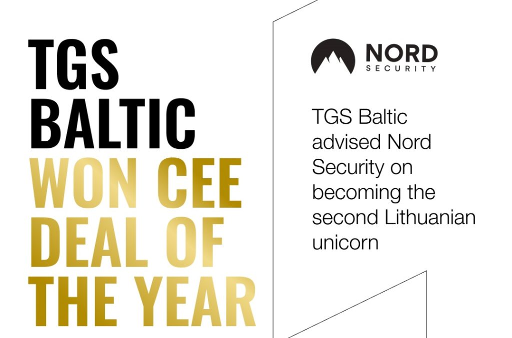 TGS Baltic is honored to win CEE LM Deal of the Year Award!